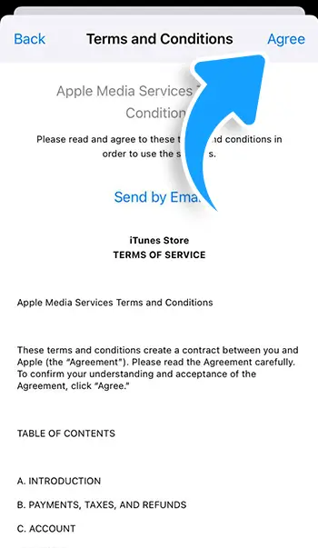 Step 6 - Agree to the terms and select a payment method